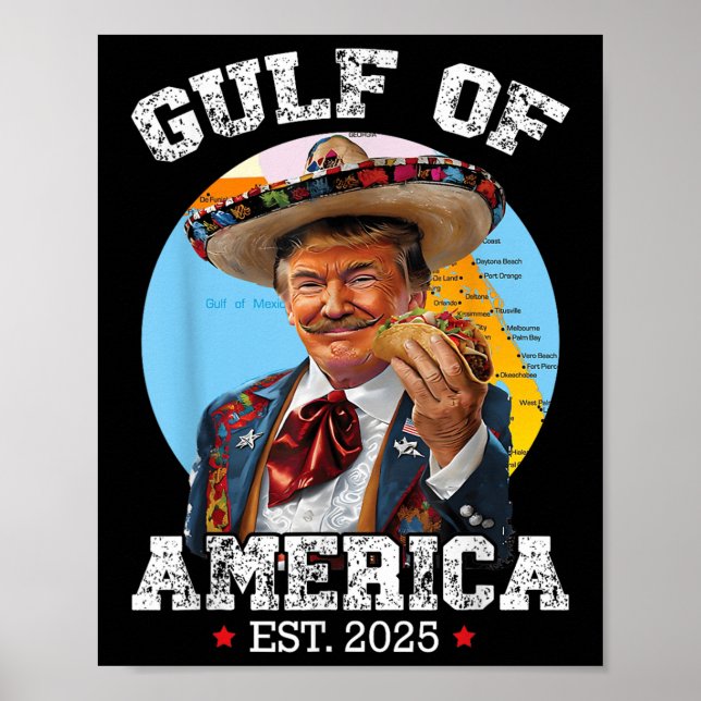 Trump Bukt i USA 2025 Trump Poster (Framsidan)