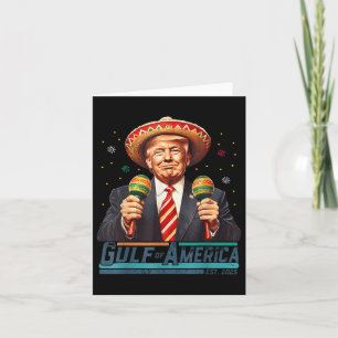 Trump Bukt Mexiko Bukt of US America Est 2025 Cin Kort