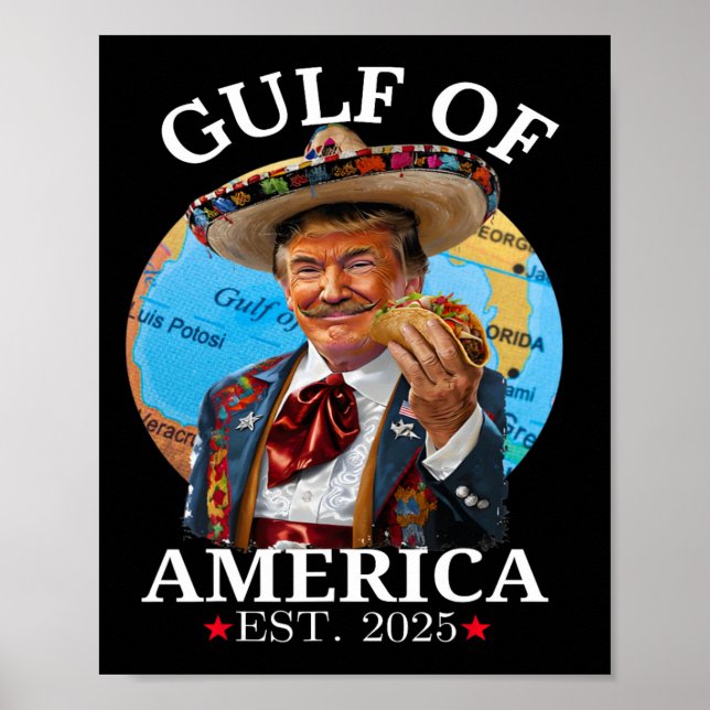 Trump Bukt of US America 2025 Trump Merchand Poster (Framsidan)