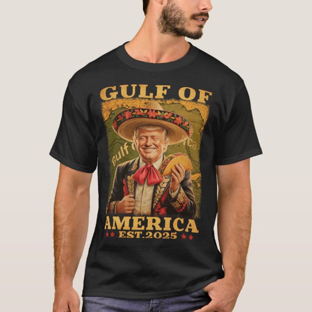 Trump Bukt of US America 2025 Trump Merchand T Shirt (Framsida)