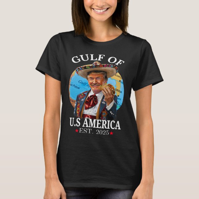 Trump Bukt of US America 2025 Trump Merchand T Shirt (Framsida)