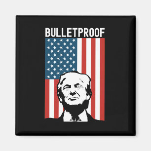 Trump Bulletsecure - Donald Trump Ination Test 7 Magnet