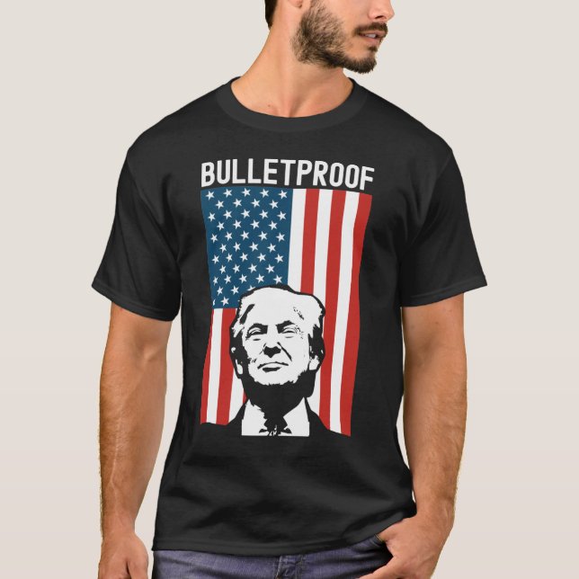 Trump Bulletsecure - Donald Trump Ination Test 7 T Shirt (Framsida)