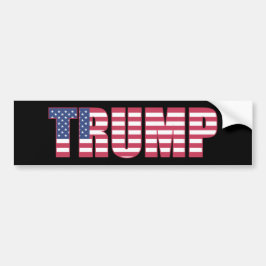TRUMP BUMPER STICKER BILDEKAL