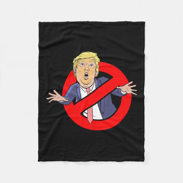 Trump Busters Resist Shirt Fleecefilt (Framsidan)