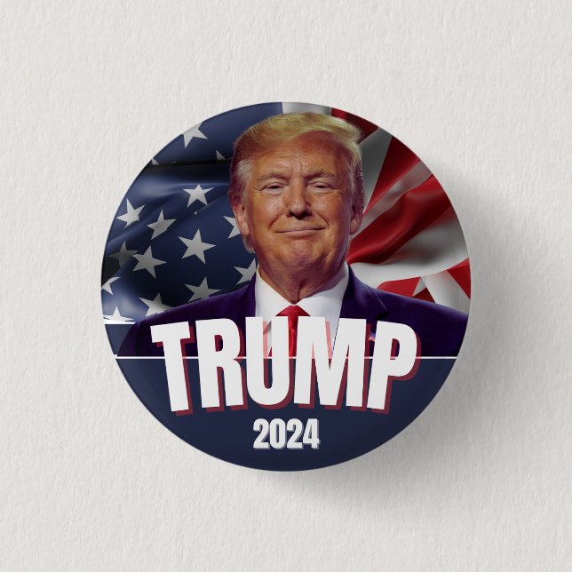 Trump Button Stift Knapp (Framsida)