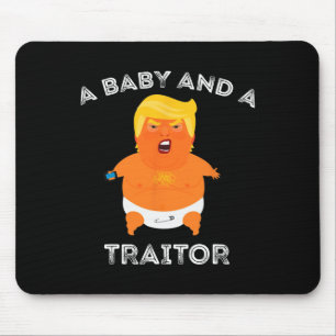 Trump Byby och Traitor Funny Trump President Musmatta