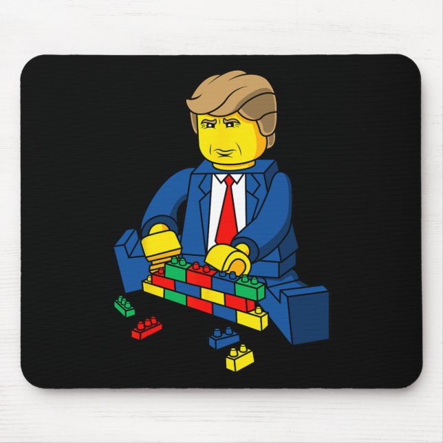 Trump Bygg ett väggskikt T Musmatta (Framsidan)