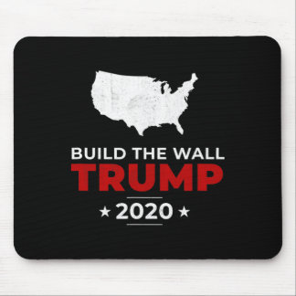 Trump Bygg Muren Pro Usa Konservativ Vintage Musmatta