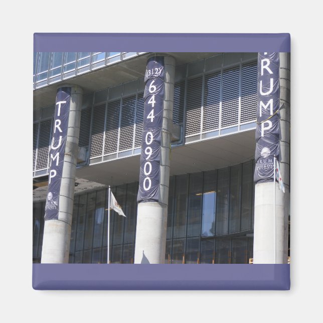 Trump Byggnad magnet (Framsidan)