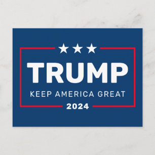 Trump CAN CHANGE YEAR Behålla America Underbar Vykort
