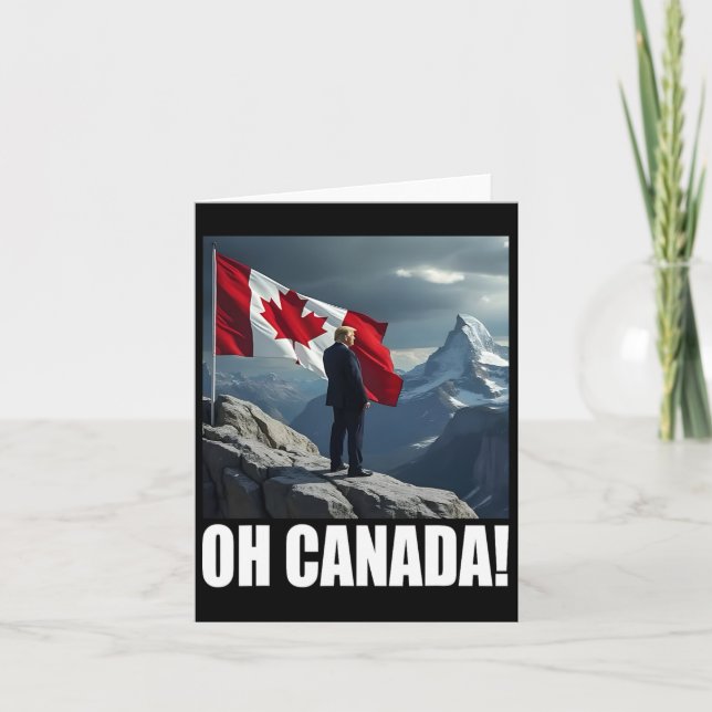 Trump Canada Flagga Manar Women Apparel Kort (Framsida)