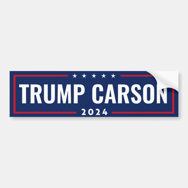 TRUMP CARSON 2024 BILDEKAL (Framsidan)