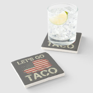 Trump Chickar Alltid Ut Nu Kör Vi Taco Stenunderlägg