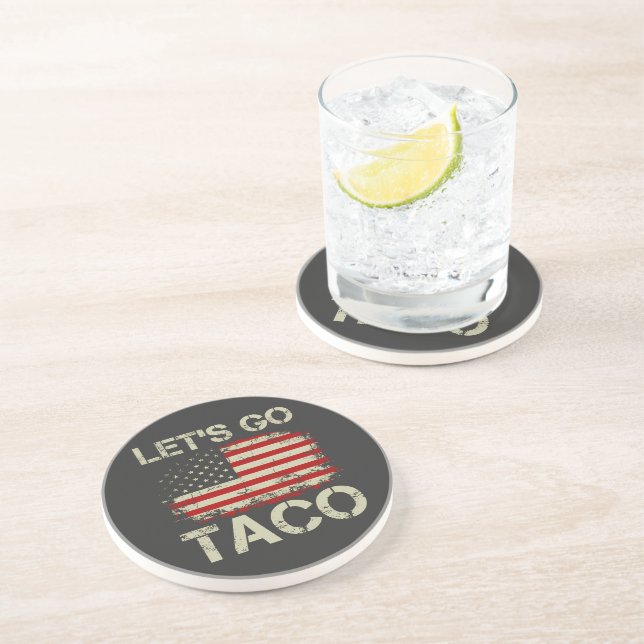 Trump Chickar Alltid Ut Nu Kör Vi Taco Underlägg (Sidan)