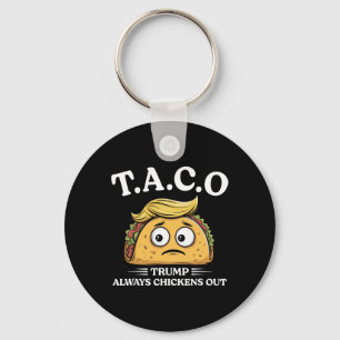 Trump Chickar Alltid Ut Taco Rolig Taco Trump Sh Nyckelring