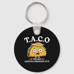 Trump Chickar Alltid Ut Taco Rolig Taco Trump Sh Nyckelring