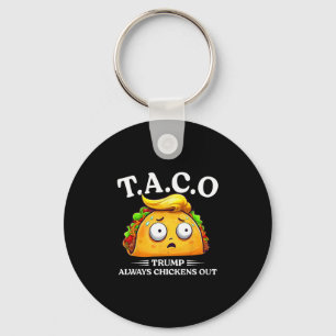 Trump Chickar Alltid Ut Taco Rolig Taco Trump Sh Nyckelring