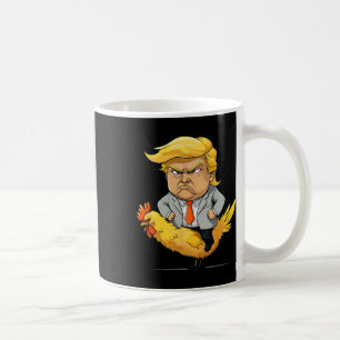 Trump Chicken Jockey Satire - Lustigt politiskt hu Kaffemugg