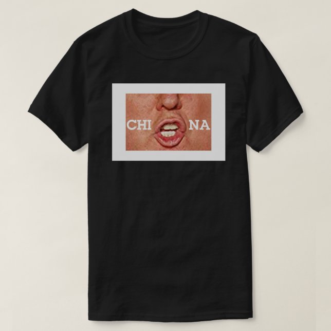 Trump China maskmask T Shirt (Design framsida)