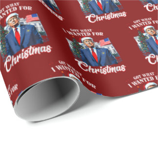 Trump Christmas Presentpapper