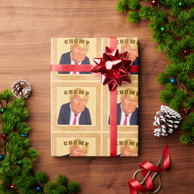 Trump/Chump presentpapper (Julgåva)