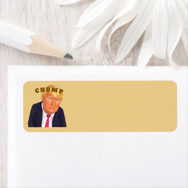 Trump/Chump Return Address Label Returadress Etikett (Insitu)