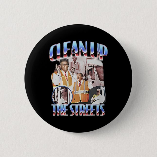 Trump Clean up the Streets Val Garbageman Gar Knapp (Framsida)