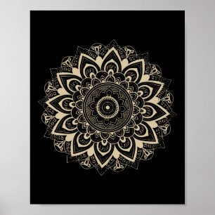 Trump Clic Mandala Stil 86 47 Subtle Resist 8647 Poster
