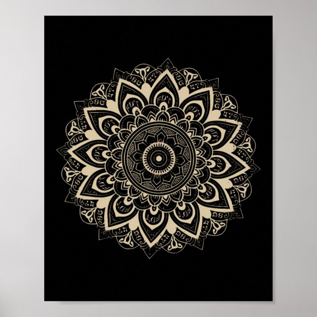 Trump Clic Mandala Stil 86 47 Subtle Resist 8647 Poster (Framsidan)