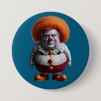 Trump Clown Button Knapp