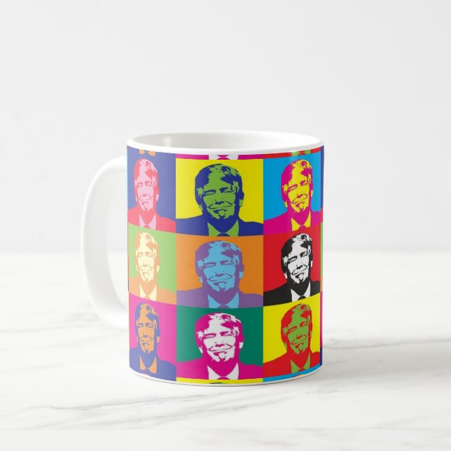 TRUMP COFFEE MUGG (Framsida vänster)