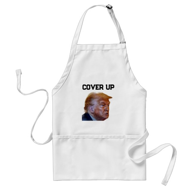 Trump Cover Up Apron Förkläde (Framsidan)