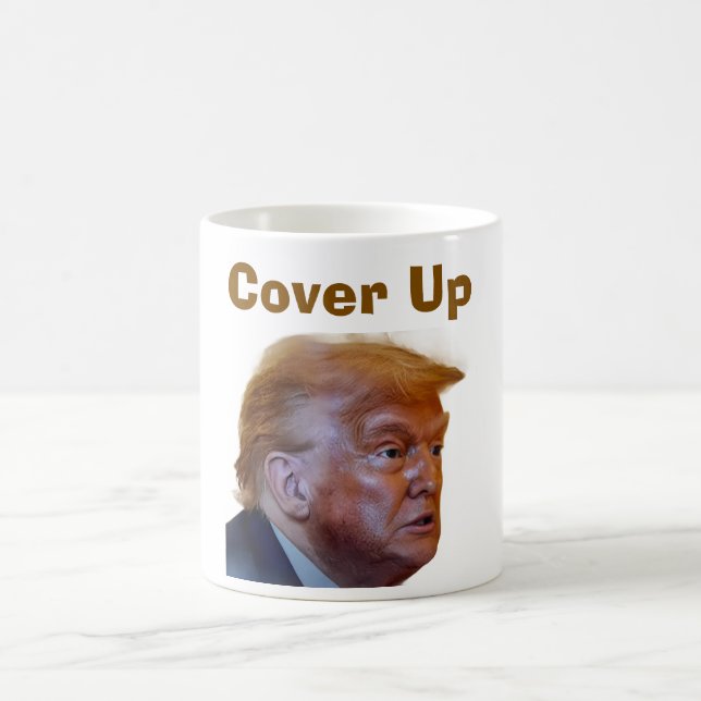 Trump/Cover Up Coffee Mug Kaffemugg (Center)