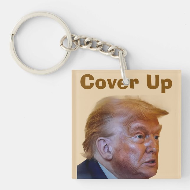 Trump/Cover Up Keychain (Framsidan)