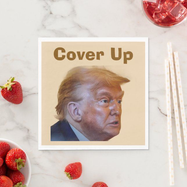 Trump/Cover Up Paper Napkin Pappersservett (Insitu)