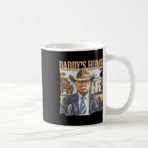 Trump Cowboy Western Pappor Home Ta Amerika Bac Kaffemugg