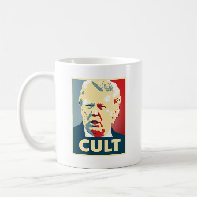 Trump Cult Kaffemugg (Vänster)