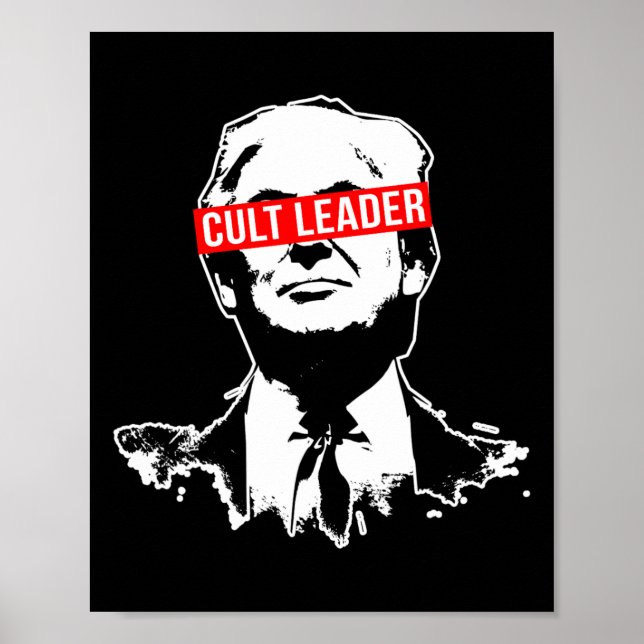 Trump Cult-ledare som tog det för långt Poster (Framsidan)