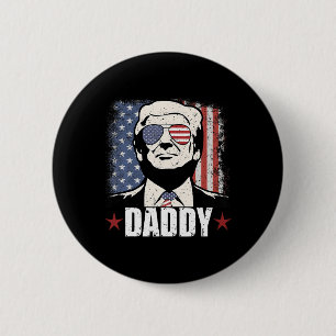 Trump Daddy 2025 Officiell Trump Daddy Rolig 1 Knapp