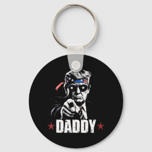 Trump Daddy 2025 Officiell Trump Daddy Rolig 2 Nyckelring