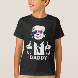 Trump Daddy 2025 President Supportrar Män Och Kvin T Shirt