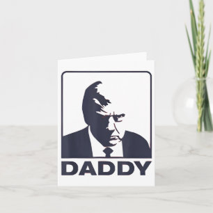 Trump Daddy Tee Röd Daddy Trump Kort