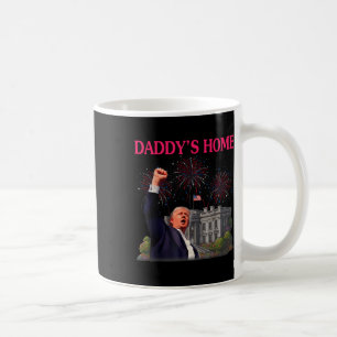 Trump Daddys Home Adjö Joe Biden lämnar Springa fö Kaffemugg