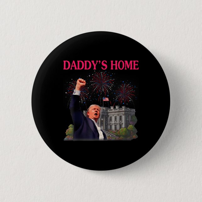 Trump Daddys Home Adjö Joe Biden lämnar Springa fö Knapp (Framsida)