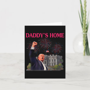 Trump Daddys Home Adjö Joe Biden lämnar Springa fö Kort
