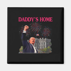 Trump Daddys Home Adjö Joe Biden lämnar Springa fö Magnet
