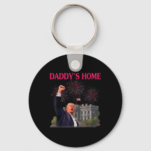 Trump Daddys Home Adjö Joe Biden lämnar Springa fö Nyckelring