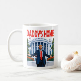 Trump Daddys Home Kaffemugg