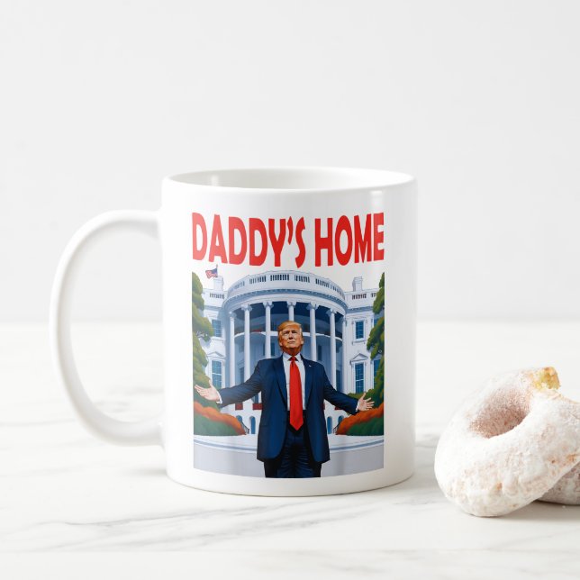 Trump Daddys Home Kaffemugg (Med munk)